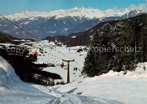 AK / Ansichtskarte  Sessellift_Chairlift_Telesiege Weisensee  