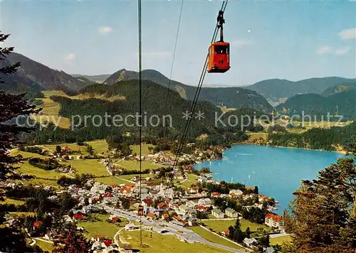 AK / Ansichtskarte  Seilbahn_Cable-Car_Telepherique St. Gilgen Perlr am Wolfgangsee 