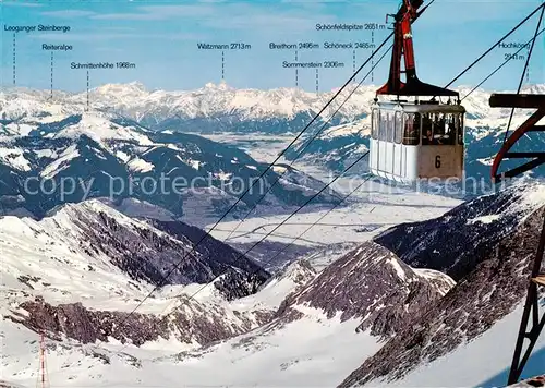 AK / Ansichtskarte  Seilbahn_Cable-Car_Telepherique Kaprun 