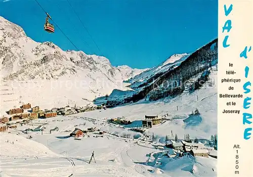 AK / Ansichtskarte  Seilbahn_Cable-Car_Telepherique Val D Issere Bellevarde Joseray 