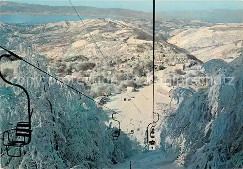 AK / Ansichtskarte  Sessellift_Chairlift_Telesiege Gambarie D Aspromonte  