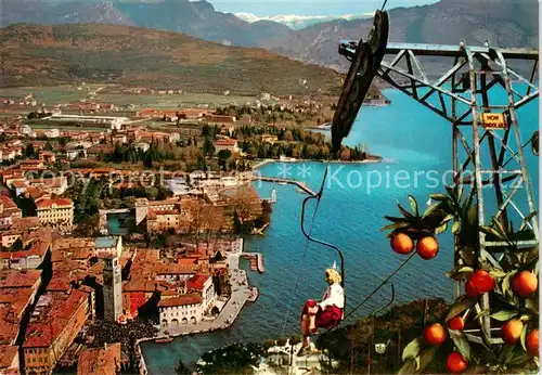 AK / Ansichtskarte  Sessellift_Chairlift_Telesiege Riva Del Garda Lago de Garda 