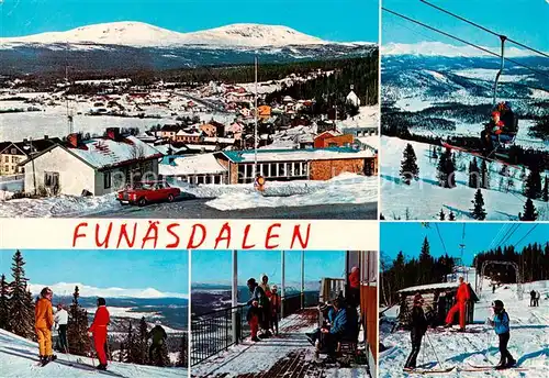 AK / Ansichtskarte 73899105 Sessellift_Chairlift_Telesiege Norrland Funasdalen  