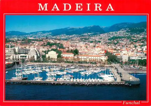 AK / Ansichtskarte 73899111 Funchal_Madeira_PT Fliegeraufnahme 