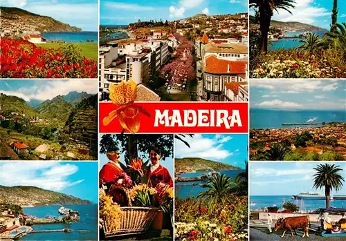 AK / Ansichtskarte  Madeira__Portugal As melhoras vistas da Madeira 