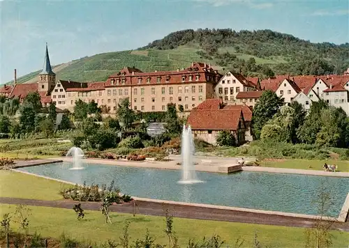 AK / Ansichtskarte  Ingelfingen Schloss mit Kurpark  Ingelfingen