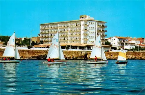 AK / Ansichtskarte 73899142 La_Escala_Costa_Brava_ES Hotel Nieves Mar 