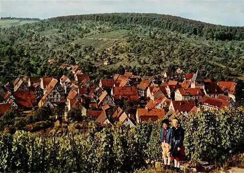 AK / Ansichtskarte  Struempfelbach_Backnang Gasthaus Metzgerei zum Gretle Struempfelbach Backnang