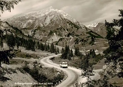 AK / Ansichtskarte  Vorarlberg_AT Arlbergstrasse Panorama 