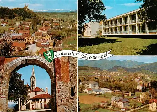 AK / Ansichtskarte  Judendorf-Strassengel Genesungsheime der Bundesbahn Wallfahrtskirche Strassengel Panorama Judendorf-Strassengel