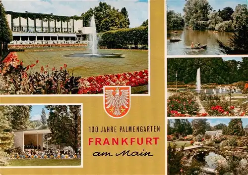 AK / Ansichtskarte  Frankfurt_Main 100 Jahre Palmengarten Frankfurt Main