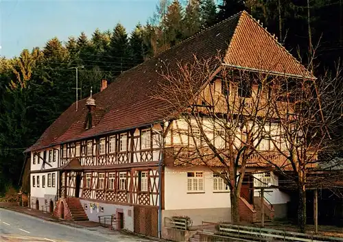 AK / Ansichtskarte 73899196 Schoenberg_Lahr Passhoehenhotel Geroldseck im Schwarzwald 