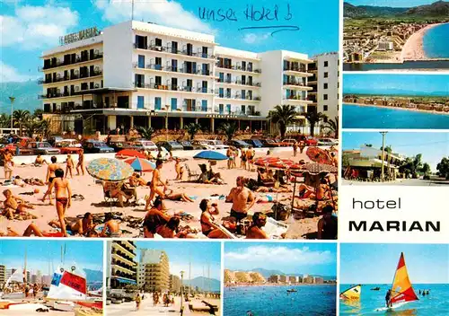 AK / Ansichtskarte 73899234 Roses_Costa_Brava_ES Hotel Marian y sus alrededores 