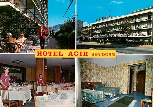AK / Ansichtskarte 73899238 Benidorm_ES Hotel Agir 
