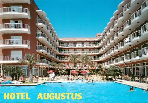 AK / Ansichtskarte  Tarragona_ES Hotel Augustus Piscina 