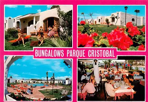 AK / Ansichtskarte  Playa_del_Ingles_Gran_Canaria_ES Bungalows Parque Cristobal Restaurante 