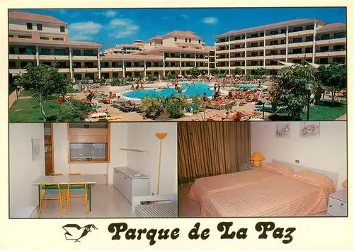 AK / Ansichtskarte  Playa_de_las_Americas_Arona_Tenerife_Islas_Canarias_ES Apartahotel Parque de la Paz Piscina 