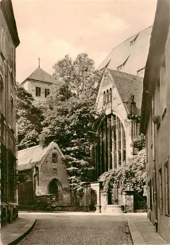 AK / Ansichtskarte 73899271 Freiberg__Sachsen Blick von der Kreuzgasse zum Dom 