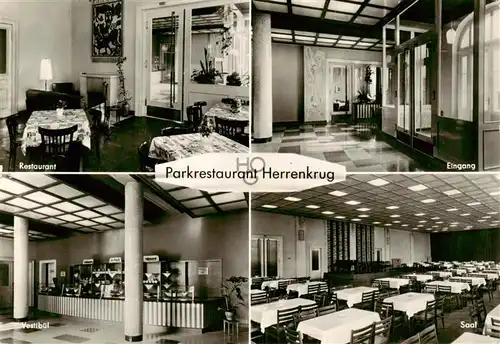 AK / Ansichtskarte  Magdeburg HOG Parkrestaurant Herrenkrug Magdeburg