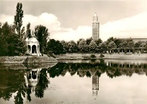 AK / Ansichtskarte  Magdeburg Im Kulturpark Rotehorn Aussichtsturm Magdeburg