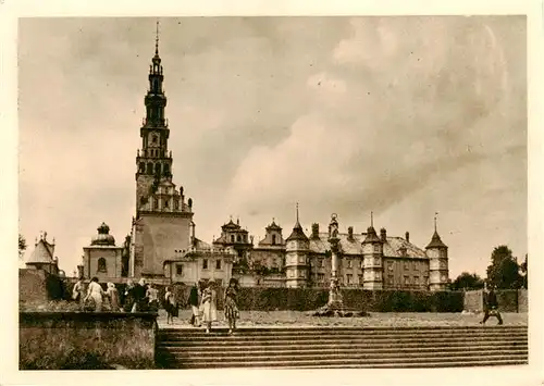 AK / Ansichtskarte  Czestochowa_Tschenstochau_PL Kirche Kloster auf dem Jasna Gora Berg 