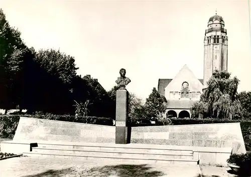 AK / Ansichtskarte  Opole__Oppeln_Oberschlesien_PL Pomnik Adama Mickiewicza 