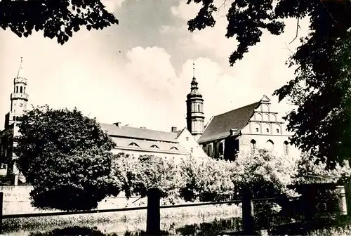 AK / Ansichtskarte 73899302 Opole__Oppeln_Oberschlesien_PL Kosciol i klasztor franciszkanow Kloster Kirche 