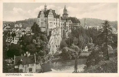 AK / Ansichtskarte  Sigmaringen Schloss Sigmaringen