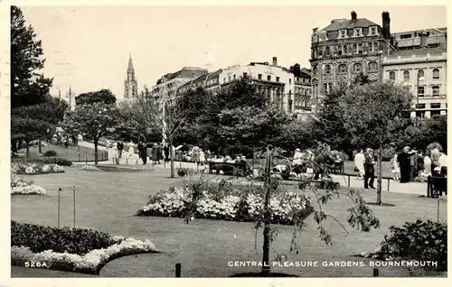 AK / Ansichtskarte  Bournemouth_UK Central Pleasure Gardens Bournemouth UK