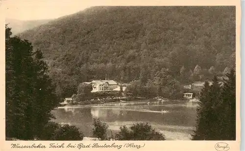 AK / Ansichtskarte  Bad_Lauterberg Wiesenbeker Teich  Bad_Lauterberg