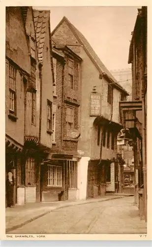 AK / Ansichtskarte  York__UK The Shambles 