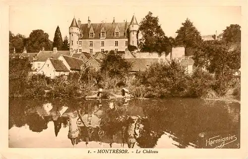 AK / Ansichtskarte  Montresor_37_Indre-et-Loire Le Chateau 