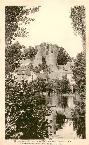 AK / Ansichtskarte  Montresor_37_Indre-et-Loire Une vue sur l'Indrois 