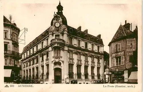 AK / Ansichtskarte  Auxerre_89_Yonne La Poste 