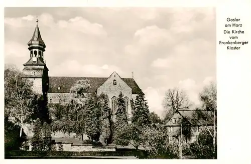 AK / Ansichtskarte  Goslar Die Kirche vom Frankenberger Kloster Goslar