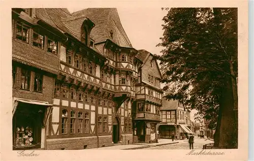 AK / Ansichtskarte  Goslar Marktstrasse Goslar