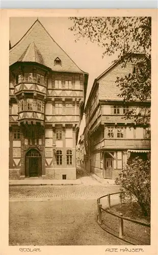 AK / Ansichtskarte  Goslar Alte Haeuser Goslar