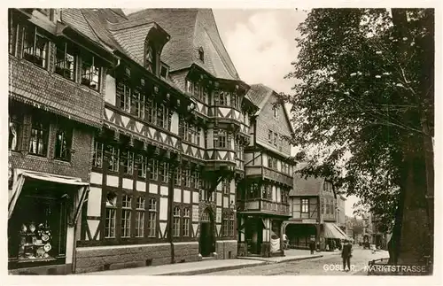 AK / Ansichtskarte  Goslar Marktstrasse Goslar