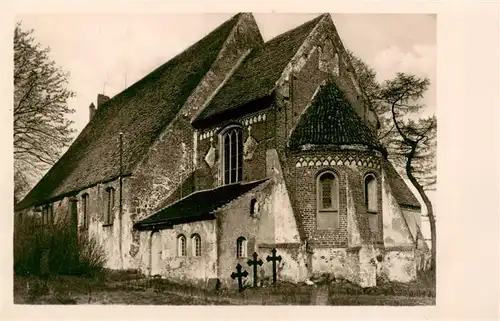 AK / Ansichtskarte  Altenkirchen_Ruegen aelteste Kirche Ruegens Altenkirchen Ruegen