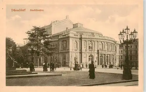 AK / Ansichtskarte  Duesseldorf Stadttheater Duesseldorf