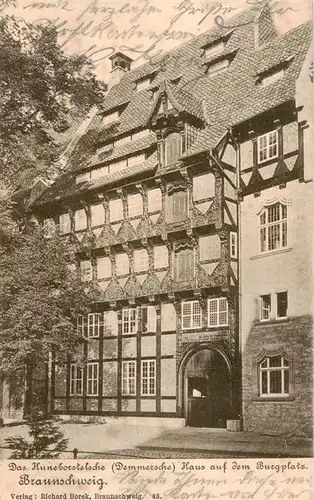 AK / Ansichtskarte  Braunschweig Das Huneborstelsche Haus auf dem Burgplatz Braunschweig