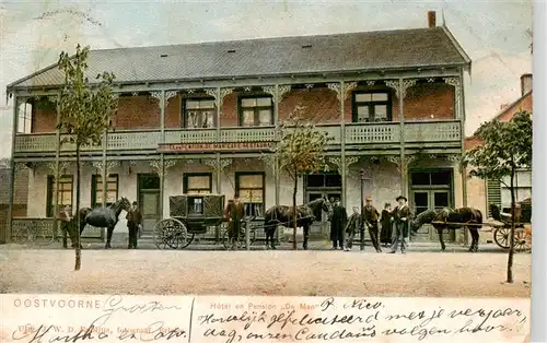 AK / Ansichtskarte  Oostvoorne_aan_Zee_NL Hotel en Pension De Man 