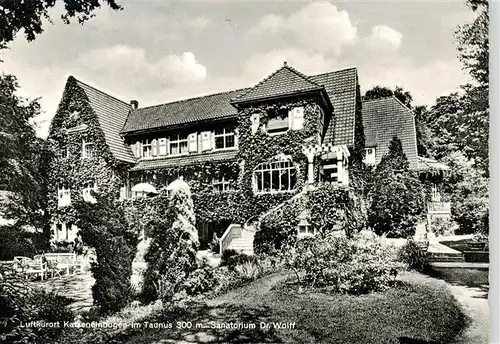 AK / Ansichtskarte  Katzenelnbogen Sanatorium Dr Wolff Katzenelnbogen