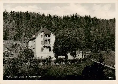 AK / Ansichtskarte 73899529 Wolkenstein__Erzgebirge Villa Waldfrieden 