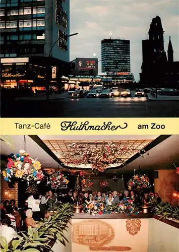 AK / Ansichtskarte 73899574 Berlin Tanz Cafe Huthmacher am Zoo Tanzsaal Berlin