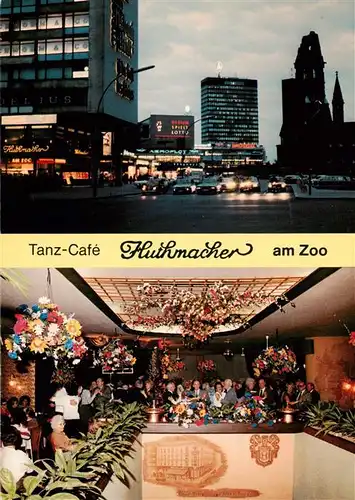 AK / Ansichtskarte  Berlin Tanz Cafe Huthmacher am Zoo Tanzsaal Berlin