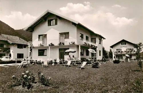 AK / Ansichtskarte 73899594 Ruhpolding Fremdenheim Haus Engel  Ruhpolding