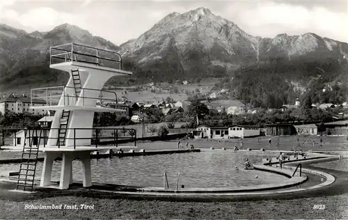 AK / Ansichtskarte  Imst_Tirol_AT Schwimmbad 