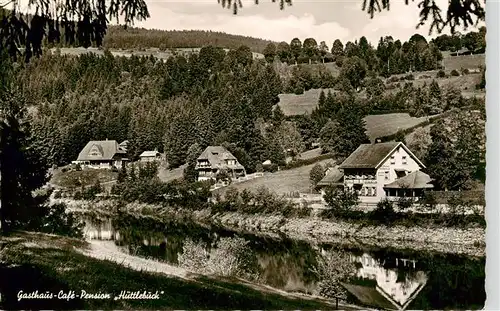 AK / Ansichtskarte  St_Blasien Gasthaus Café Pension Huettlebuck im Schwarzwald St_Blasien