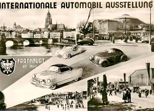 AK / Ansichtskarte  Frankfurt_Main Internationale Automobilausstellung Teilansichten Frankfurt Main